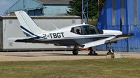 2-TBGT @ EGHH - Outside Airtime Paintshop , Hurn - by John Coates