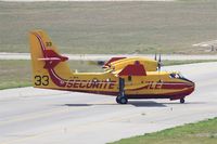 F-ZBFN @ LFML - Canadair CL-415, Taxiing, Marseille-Provence Airport (LFML-MRS) - by Yves-Q