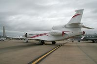 N748FJ @ YMAV - Rear Port side view of Dassault Falcon 7X N748FJ Cn 48 on static display at the Avalon YMAV Airshow on Saturday 04Mar2011. This was a Dassault/Falcon Jet Company Demo aircraft. I also saw this aircraft at the Paris Air Show at Le Bourget on 24Jun2011. - by Walnaus47