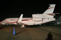 N748FJ @ YMAV - Night-time Rear Port side view of Dassault Falcon 7X N748FJ Cn 48 on static display at the Avalon Airshow on 04Mar2011. This is a Dassault/Falcon Jet Demo aircraft. I also saw this aircraft at the Paris Air Show - Le Bourget on 24Jun2011. (Low Res photo). - by Walnaus47