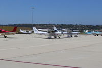 N379TA @ CMA - 2003 Cessna  172S SKYHAWK, Lycoming IO-360-L2A 180 Hp, CS prop, on Transient Ramp - by Doug Robertson