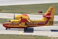 F-ZBEG @ LFML - Canadair CL-415, Holding point rwy 31R, Marseille-Provence Airport (LFML-MRS) - by Yves-Q