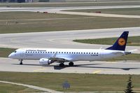 D-AEBG @ LFML - Embraer ERJ-195LR, Holding point rwy 31R, Marseille-Provence Airport (LFML-MRS) - by Yves-Q