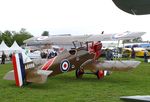 F-AZCY @ LFFQ - Amicale Jean Salis R.A.F. S.E.5A look-alike (converted from a Stampe SV-4) at the Meeting Aerien 2019, La-Ferte-Alais