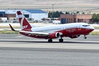 N137CG @ KBOI - Take off run on RWY 28R. - by Gerald Howard