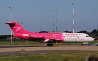 VH-NUU @ EGSH - Seen returning from engine runs at Norwich, this Fokker been painted by Air Livery in a special livery
Supporting Australians Affected by Breast Cancer - by AirbusA320