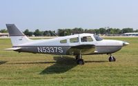 N5337S @ KOSH - Piper PA-28-181 - by Mark Pasqualino