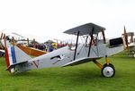 F-AZCN @ LFFQ - Amicale Jean Salis R.A.F. S.E.5 two-seater look-alike (converted from a Stampe SV-4) at the Meeting Aerien 2019, La-Ferte-Alais