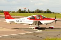 N925CC @ EGSH - Leaving Norwich for Peterborough. - by keithnewsome