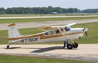 N7780K @ KOSH - Cessna 180J - by Mark Pasqualino