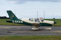G-BKBW @ EGSH - Departing from Norwich. - by Graham Reeve