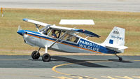 VH-PWC @ YPJT - American Champion Aircraft Corp model 8GCBC Scout, YPJT 230218. - by kurtfinger
