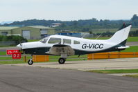 G-VICC @ EGBP - Parked at Kemble - by Chris Holtby