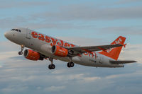 G-EZBE @ EGGD - Departing RWY 27 - by Dominic Hall