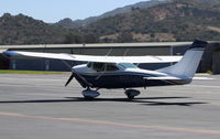 N92464 @ SZP - 1970 Cessna 182N SKYLANE, Continental O-470R or S, 230 Hp, pre-flight hold for Rwy 22      - by Doug Robertson
