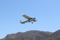 N704UT @ SZP - 1976 Cessna 150M, Continental O-200 100 Hp, takeoff climb Rwy 22 - by Doug Robertson