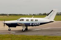G-EXPO @ EGSH - Arriving at Norwich from Brighton City Airport. - by keithnewsome