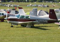 N5816Q @ KOSH - Mooney M20C - by Mark Pasqualino