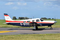 G-BYFR @ EGSH - Departing from Norwich. - by Graham Reeve