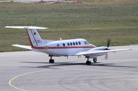 F-ZBFJ @ LFML - Beech B200 King Air, Lining up rwy 31R, Marseille-Provence Airport (LFML-MRS) - by Yves-Q