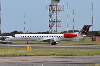 G-SAJI @ EGSH - Now in full Loganair colours. - by Graham Reeve