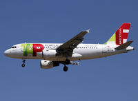 CS-TTR @ LEBL - Landing rwy 25R with Air Portugal titles on tail - by Shunn311