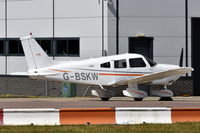 G-BSKW @ EGSH - Parked at Norwich. - by Graham Reeve