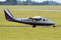 G-HUBB @ EGSH - Departing from Norwich. - by Graham Reeve