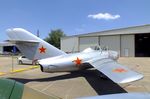 N115PW @ KADS - PZL-Mielec SBLim-2 (MiG-15UTI) MIDGET at the Cavanaugh Flight Museum, Addison TX - by Ingo Warnecke