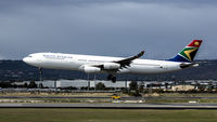 ZS-SXB @ YPPH - Airbus A340-313. South African Airways ZS-SXB final Rwy 03 YPPH 250717. - by kurtfinger