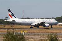 F-HBNK @ LFBD - Airbus A320-214, Take off run rwy 05, Bordeaux Mérignac airport (LFBD-BOD) - by Yves-Q