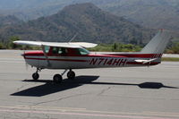 N714HH @ SZP - 1977 Cessna 150M, Continental O-200 100 Hp, taxi - by Doug Robertson
