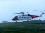 G-MCGI @ EGPB - G-MCGI Coastguard S92 at Sumburgh, Shetland - by Pete Hughes