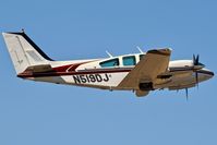 N519DJ @ MAN - Take off from RWY 29. - by Gerald Howard