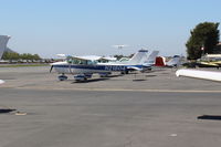 N21804 @ SZP - 1974 Cessna 172M SKYHAWK, Lycoming O-320-E2D 150 Hp, on Transient Ramp - by Doug Robertson