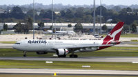 VH-EBL @ YPPH - Airbus A330-203. Qantas VH-EBL braking Rwy 21 YPPH 300819. - by kurtfinger
