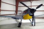 N109GU @ KADS - Hispano HA-1112-M1L Buchon (posing as a Bf 109) at the Cavanaugh Flight Museum, Addison TX - by Ingo Warnecke