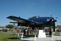 77722 @ ADW - Blue Angels, NAF C.O. and manekin pilot for Hellcat - by J.G. Handelman