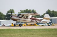 N5683C @ KOSH - Cessna 140A - by Mark Pasqualino