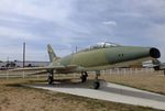 56-3982 - North American F-100F Super Sabre at the Hangar 25 Air Museum, Big Spring McMahon-Wrinkle Airport, Big Spring TX