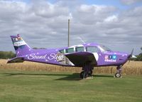 G-CBCY - Being used as a static advertisement for bed company at Winfarthing industrial estate Norfolk - by Chris Holtby
