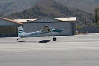 N4619A @ SZP - 1956 Cessna 180, Continental O-470 230 Hp, another landing roll Rwy 22 - by Doug Robertson