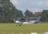 G-ISMC @ EGSG - Taxiing to park at Stapleford Tawney - by Chris Holtby