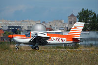 D-EGNK @ EBOS - At Ostend airport. - by Marc Van Ryssel