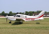 N43755 @ KOSH - Piper PA-28-181 - by Mark Pasqualino