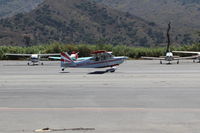 N1603G @ SZP - 1968 Champion 7ECA CITABRIA, Lycoming O-320 150 Hp, takeoff roll Rwy 22 - by Doug Robertson