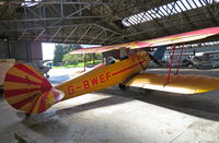 G-BWEF @ EGKR - 1932 Stampe hangared at Redhill and available to view via the route to the toilets through the cafe. - by Chris Holtby