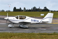 G-MFHI @ EGSH - Just landed at Norwich. - by Graham Reeve