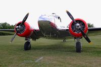 N21FS @ LFFQ - Beech 3NM, Static display, La Ferté-Alais (LFFQ) Air show 2015 - by Yves-Q