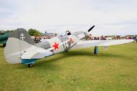 F-AZNN @ LFFQ - Yakovlev YAK-11, Static display, La Ferté-Alais airfield (LFFQ) Airshow 2015 - by Yves-Q